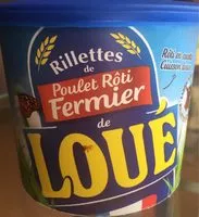Mängden socker i Rillettes Poulet de Loué