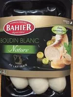 Mängden socker i Boudin blanc nature au lait frais