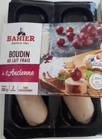 Mängden socker i Boudin au lait frais "à l'ancienne"