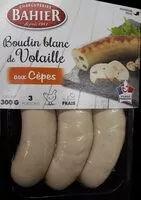 Mängden socker i Boudin blanc de volaille aux cèpes