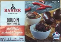 Mängden socker i Boudin traditionnel Antillais au Piment de Cayenne
