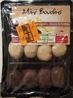 Mängden socker i Mini boudins noirs aux oignons, boudins blancs et boudins noirs antillais