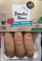 Mängden socker i Boudin blanc fêta tomates aromatisé à la tomate