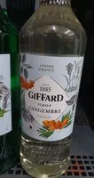 Mängden socker i Giffard Ginger syrup