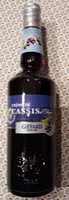 Mängden socker i Giffard crème de cassis d'Anjou 16°