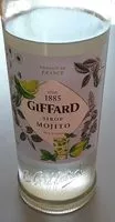 Mängden socker i 1L Sirop Mojito Giffard