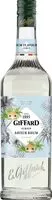Mängden socker i 1L Sirop Saveur Rhum Giffard
