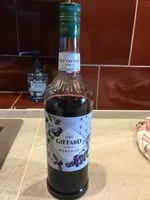 Mängden socker i Giffard Syrup Myrtille Blueberry