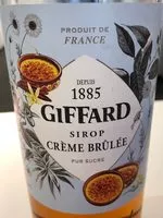 Mängden socker i Sirop crème brûlée