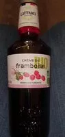 Mängden socker i Creme de framboise