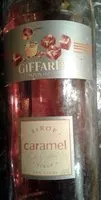 Mängden socker i Giffard caranel Sirup