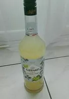 Mängden socker i Sirop citron vert