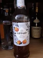 Mängden socker i 1L Sirop Peche Giffard