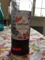 Mängden socker i Giffard grenadine syrup