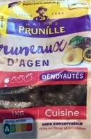 Mängden socker i Pruneaux d’Agen