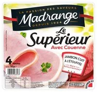 Mängden socker i Le Supérieur Avec Couenne 4tr