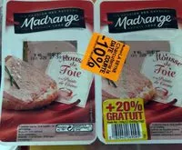 Mängden socker i Mousse de foie