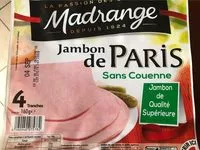 Mängden socker i Madrange