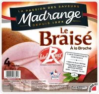 Mängden socker i Le Braisé à la Broche Label Rouge 4tr