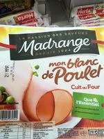 Mängden socker i Mon Blanc de Poulet Cuit au Four