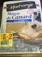 Mängden socker i Mousse de Canard au Porto
