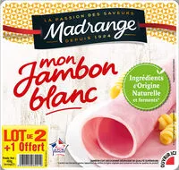Mängden socker i Mon jambon blanc