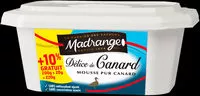 Mängden socker i Délice de canard +10% gratuit