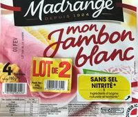 Mängden socker i Mon Jambon Blanc
