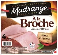 Mängden socker i Jambon à la Broche Sans Couenne
