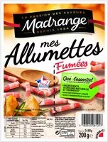 Mängden socker i Mes Allumettes fumées