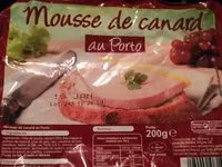 Mängden socker i Mousse de canard au porto