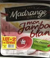 Mängden socker i Jambon blanc