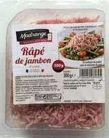Mängden socker i Râpé de jambon fumé