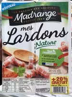 Mängden socker i Mes Lardons Nature (+20% gratuit)