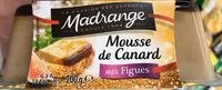 Mängden socker i Mousse de Canard aux Figues
