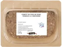 Mängden socker i Confit de foie de porc rissolé a l'ancienne