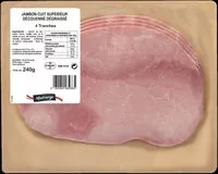 Mängden socker i Jambon cuit supérieur découenné dégraissé 4tr