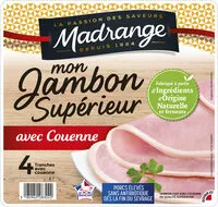 Mängden socker i Mon Jambon Supérieur avec couenne