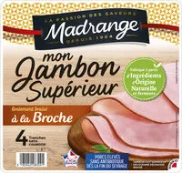 Mängden socker i Mon Jambon Supérieur lentement braisé à la broche