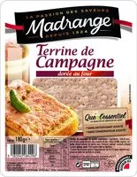 Mängden socker i Terrine de campagne dorée au four