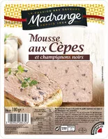 Mängden socker i Mousse aux cèpes et champignons noirs
