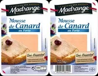 Mängden socker i MOUSSE CN PORTO 2x50G QE