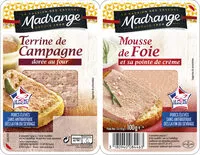 Mängden socker i Terrine de campagne dorée au four & mousse de foie et crème