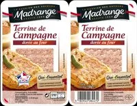 Mängden socker i Terrine de campagne dorée au four
