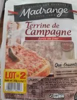 Mängden socker i Terrine de campagne