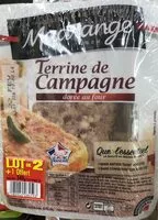 Mängden socker i Terrine de campagne