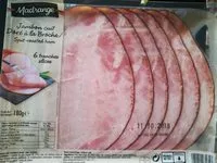 Mängden socker i Jambon cuit doré à la broche