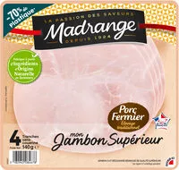 Mängden socker i Mon Jambon Supérieur Porc Fermier