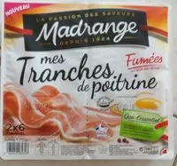 Mängden socker i Mes tranches de poitrine fumées