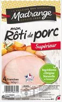Mängden socker i Mon Rôti de porc Supérieur